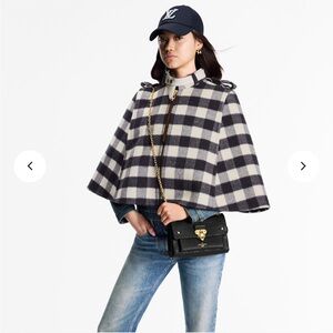 Louis Vuitton Vavin Shoulder Bag BB Black Leather